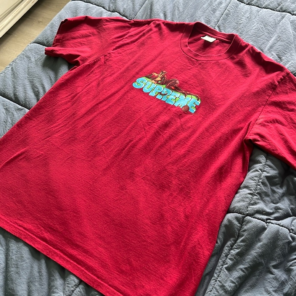 Supreme Catwoman graphic tee